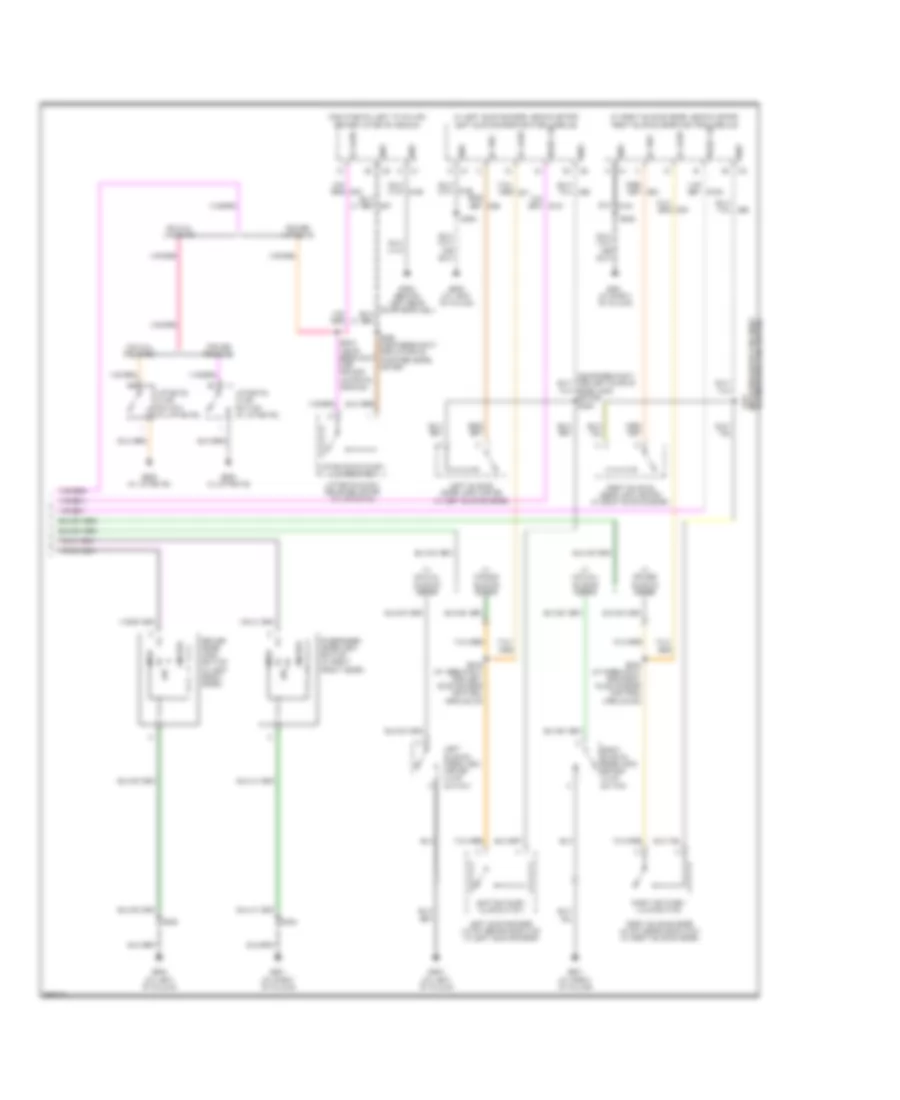 Anti theft Wiring Diagram 2 of 2 for Chrysler Town  Country Touring 2007