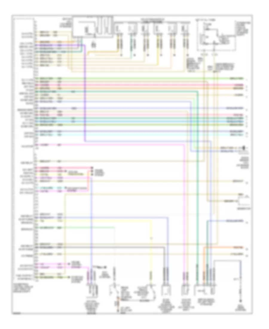 3 3L Engine Performance Wiring Diagram 1 of 3 for Chrysler Town  Country Touring 2007