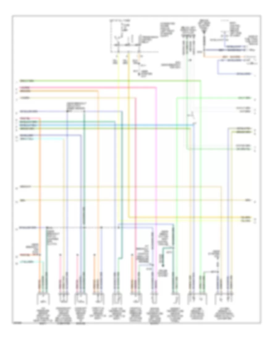 3.3L, Engine Performance Wiring Diagram (2 of 3) for Chrysler Town  Country Touring 2007