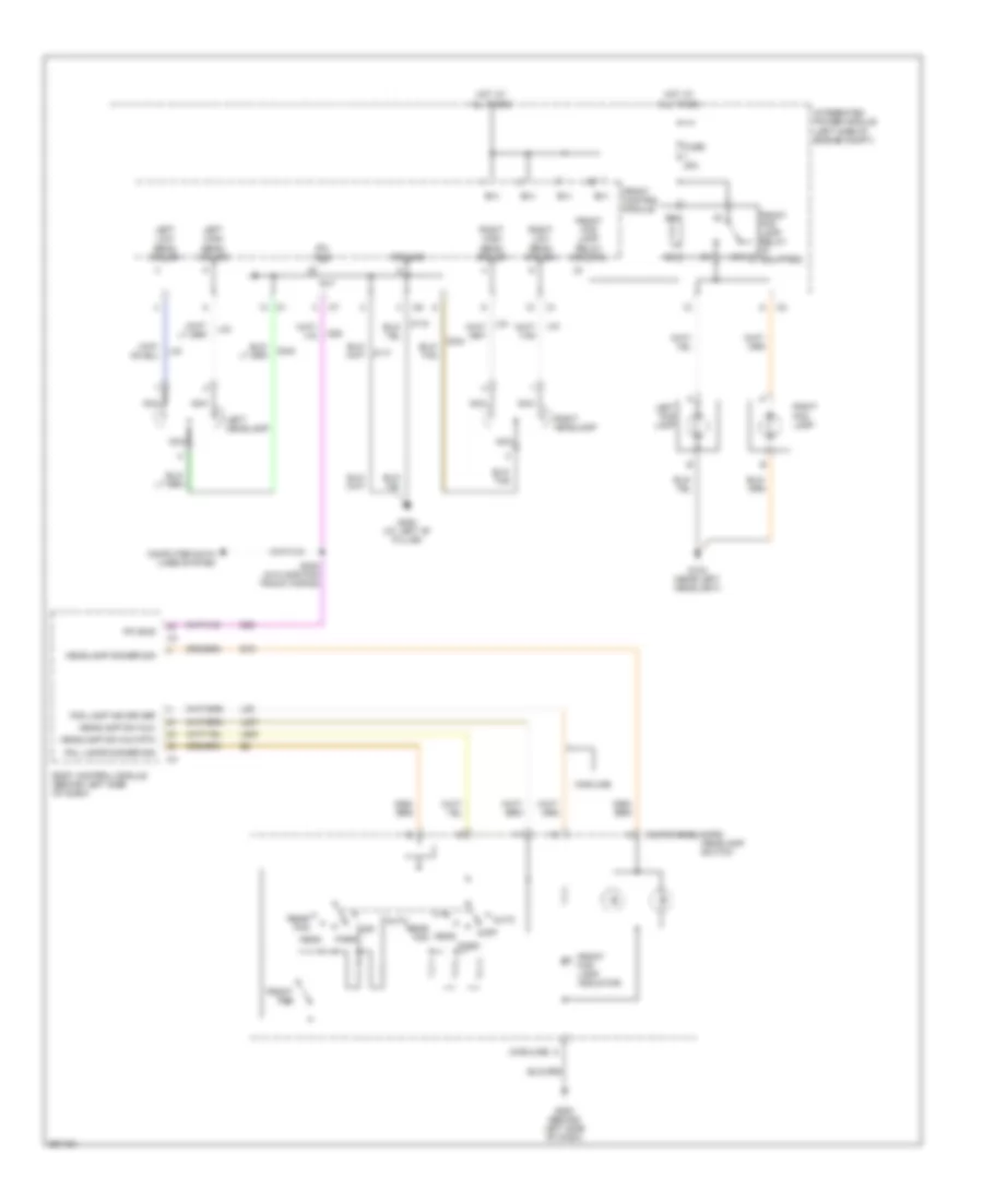 Headlights Wiring Diagram for Chrysler Town  Country Touring 2007