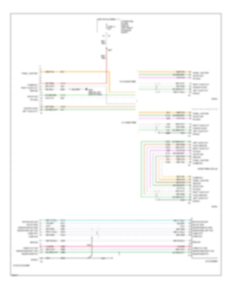 DVD Player Wiring Diagram for Chrysler Town  Country Touring 2007