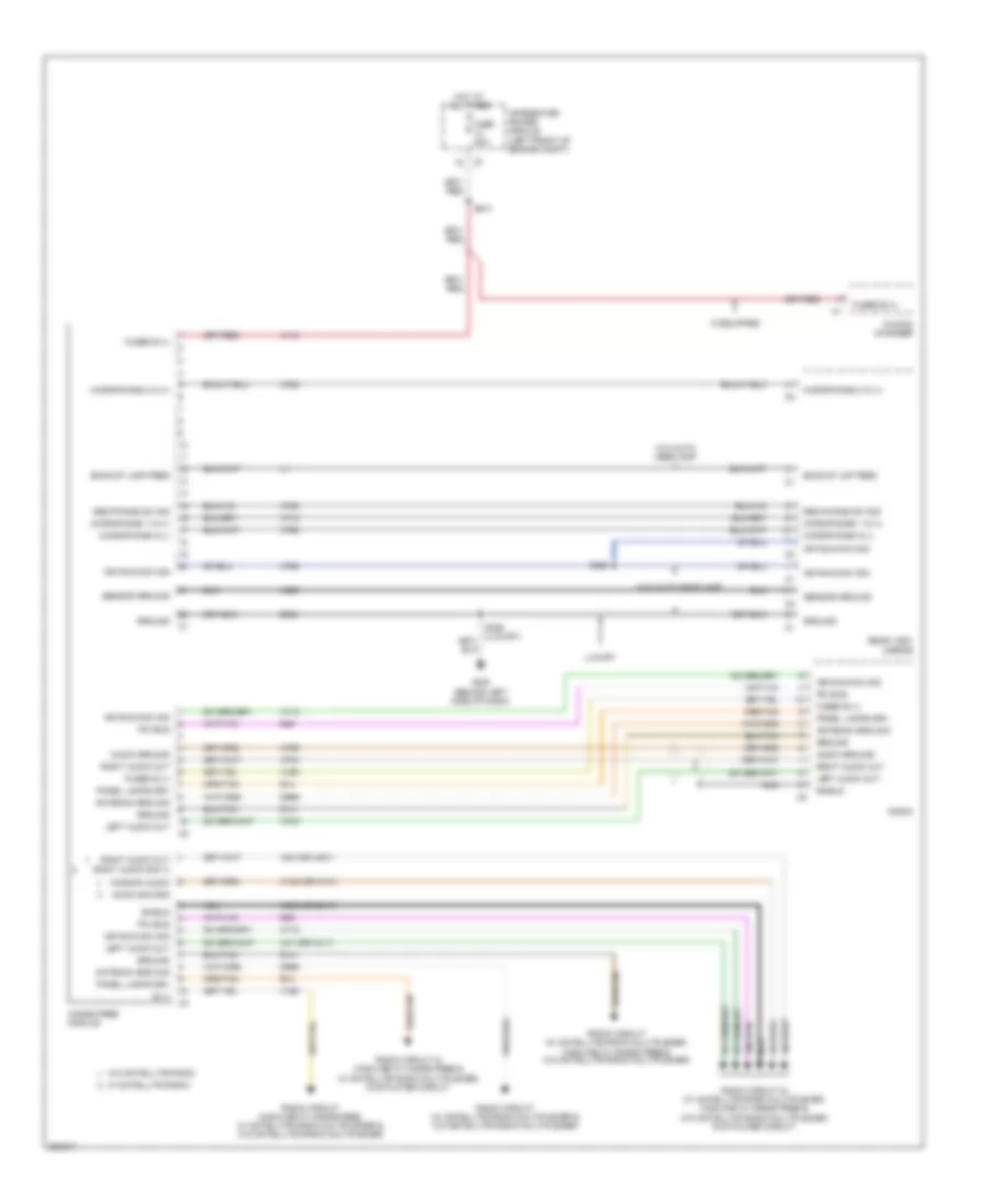 Hands Free Module Wiring Diagram for Chrysler Town  Country Touring 2007