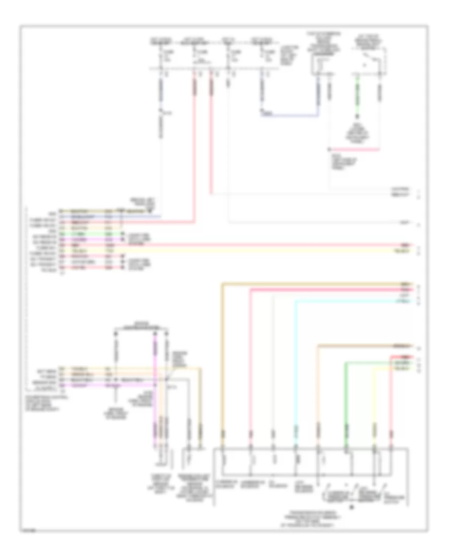 A T Wiring Diagram 1 of 2 for Chrysler 300M 2004