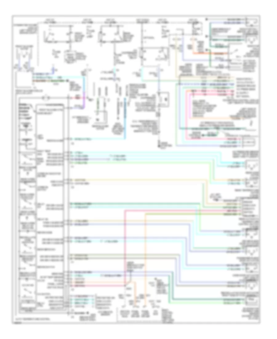 Automatic A C Wiring Diagram for Chrysler Town  Country 2005
