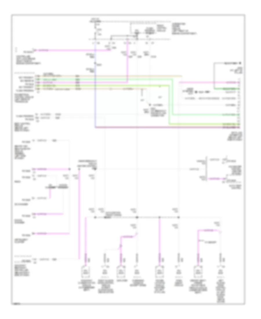 Computer Data Lines Wiring Diagram for Chrysler Town  Country 2005