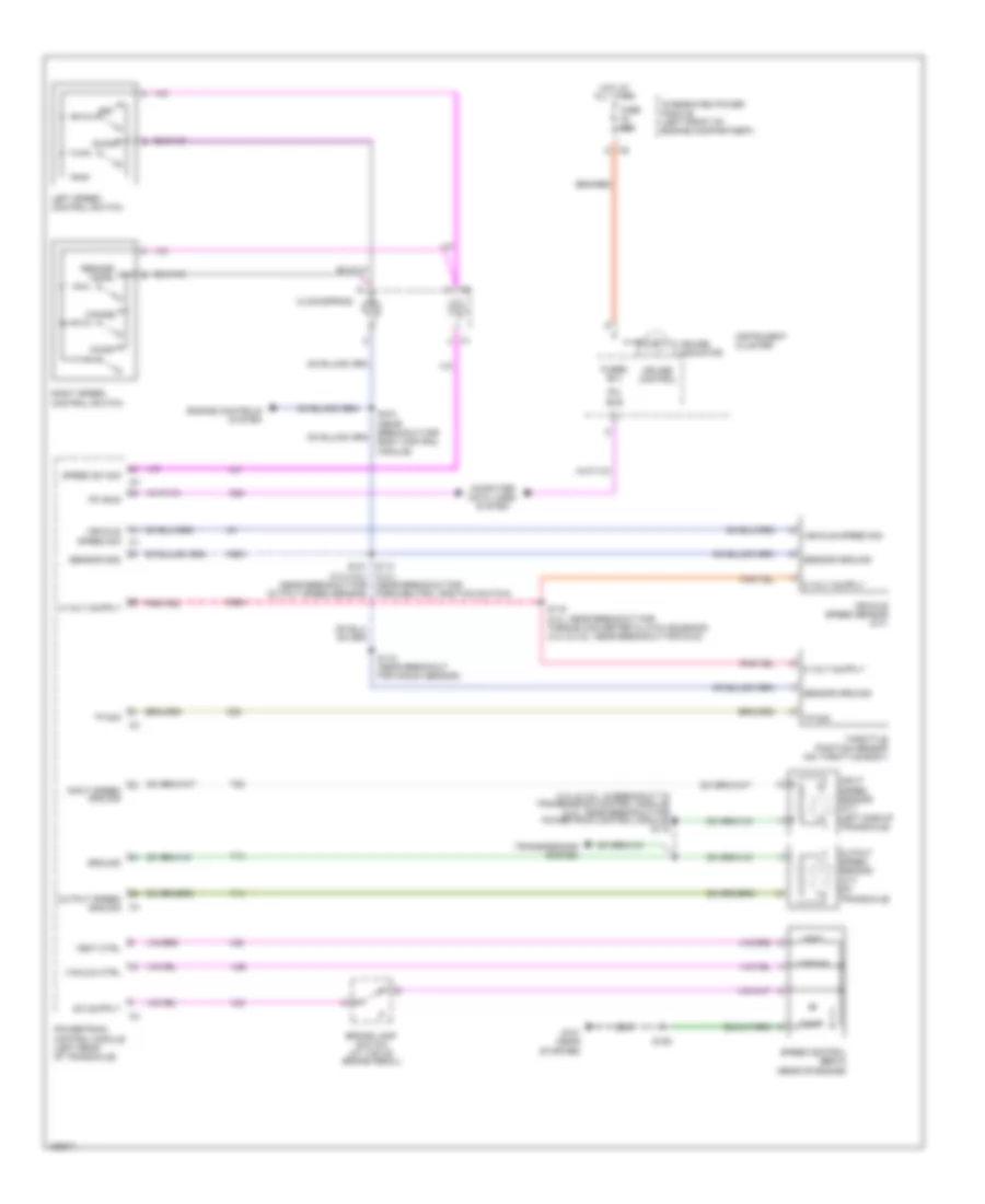 Cruise Control Wiring Diagram for Chrysler Town  Country 2005