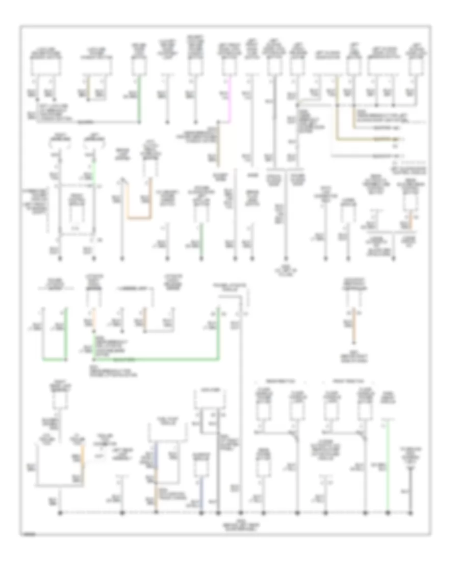 Ground Distribution Wiring Diagram (2 of 3) for Chrysler Town  Country 2005