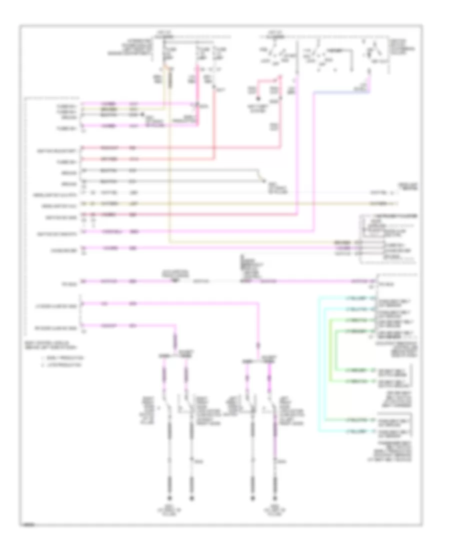 Warning Systems Wiring Diagram for Chrysler Town  Country 2005