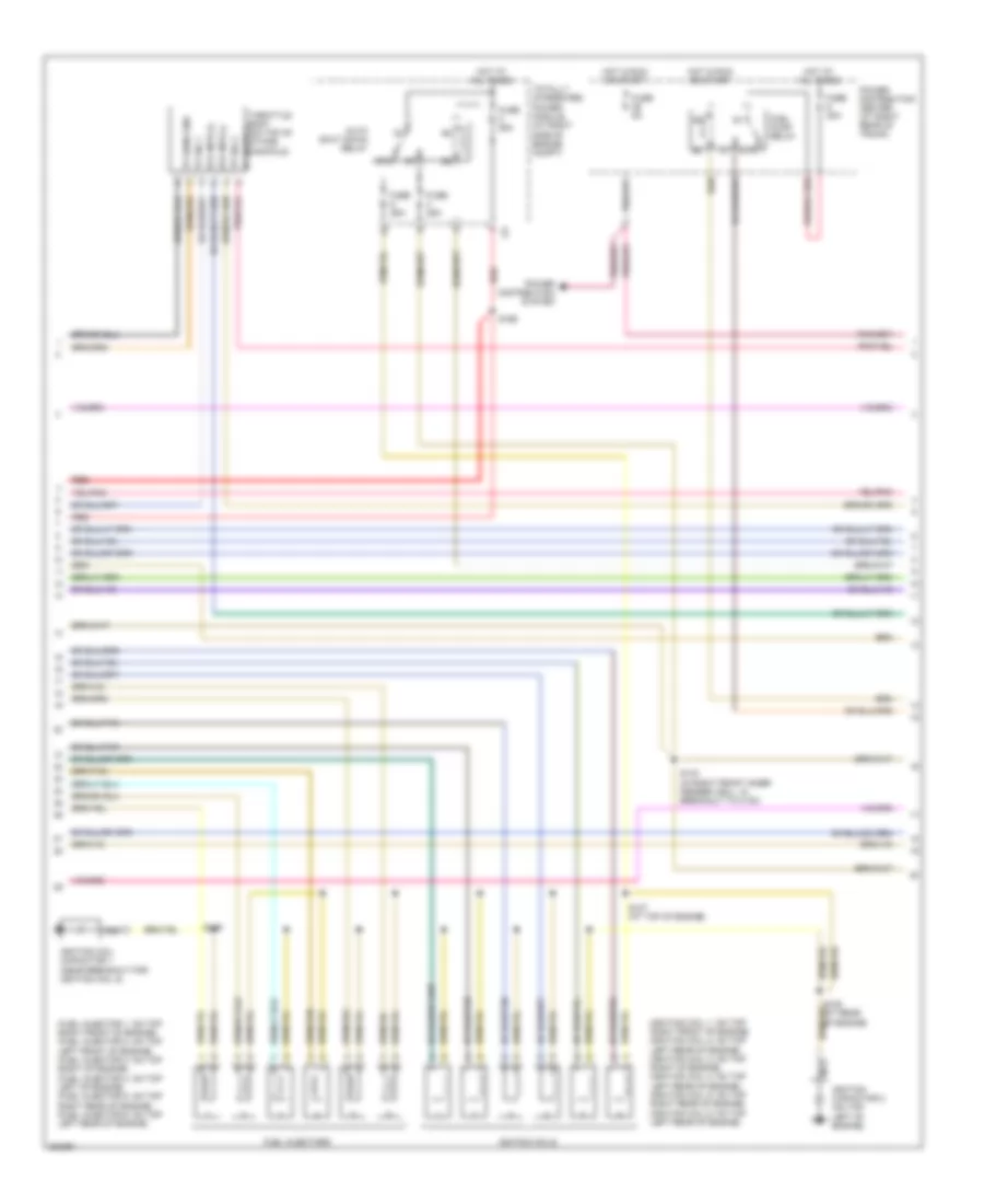 2.7L, Engine Performance Wiring Diagram (2 of 5) for Chrysler 300 C 2008