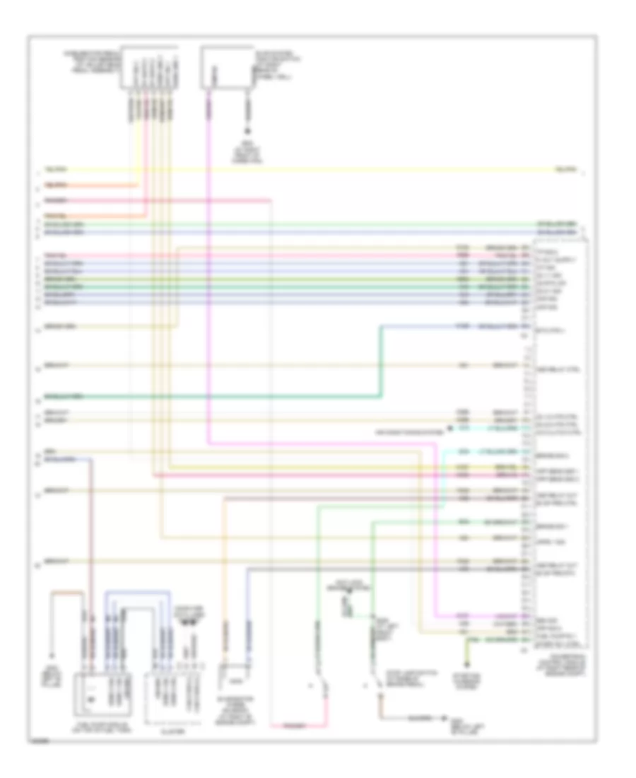 3.5L, Engine Performance Wiring Diagram (4 of 5) for Chrysler 300 C 2008