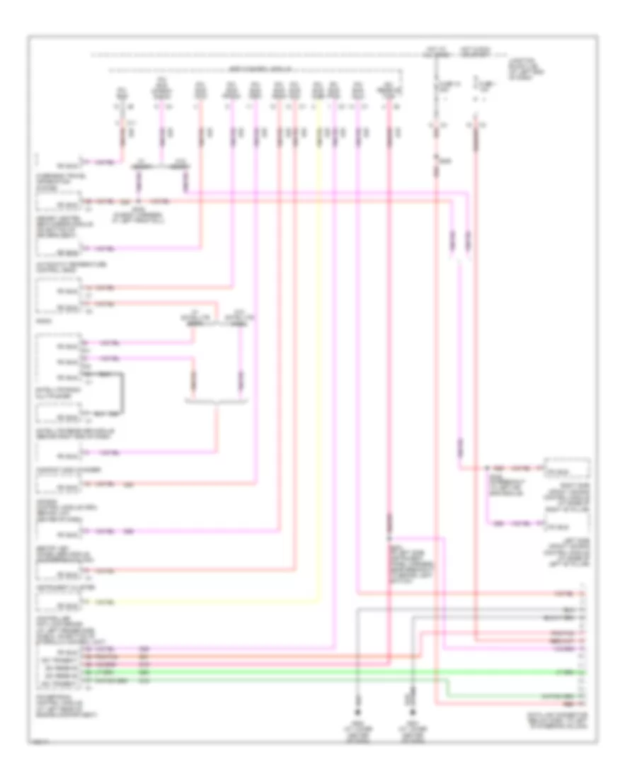 Computer Data Lines Wiring Diagram for Chrysler 300M Special 2004