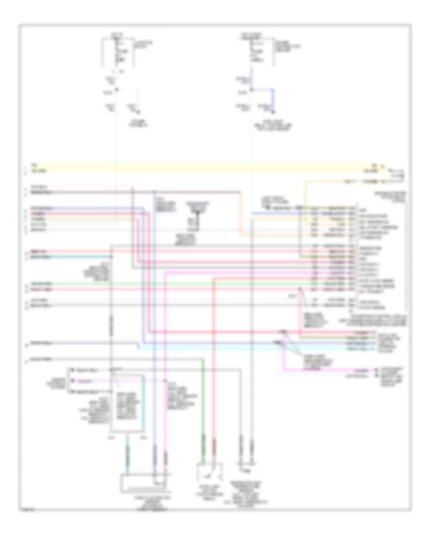 A T Wiring Diagram 3 of 3 for Chrysler Sebring LXi 1999