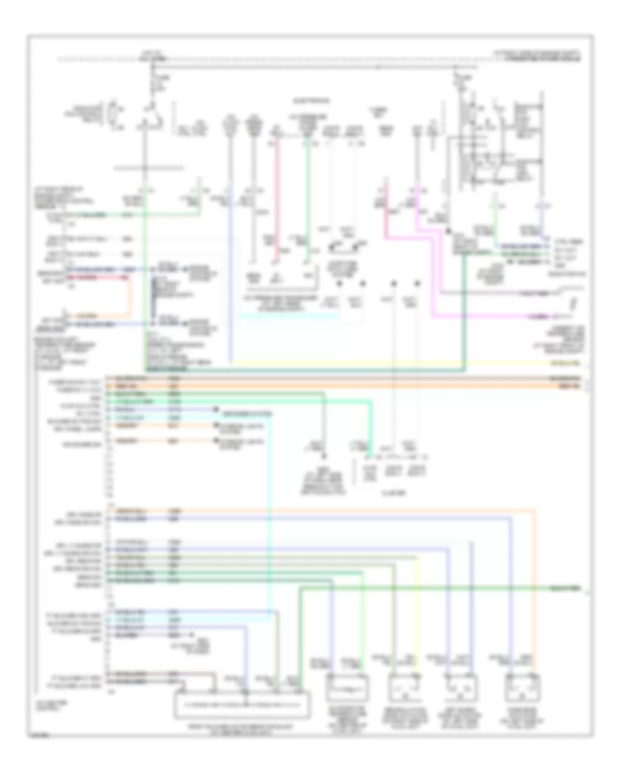 Manual AC Wiring Diagram (1 of 2) for Chrysler 300 Limited 2008