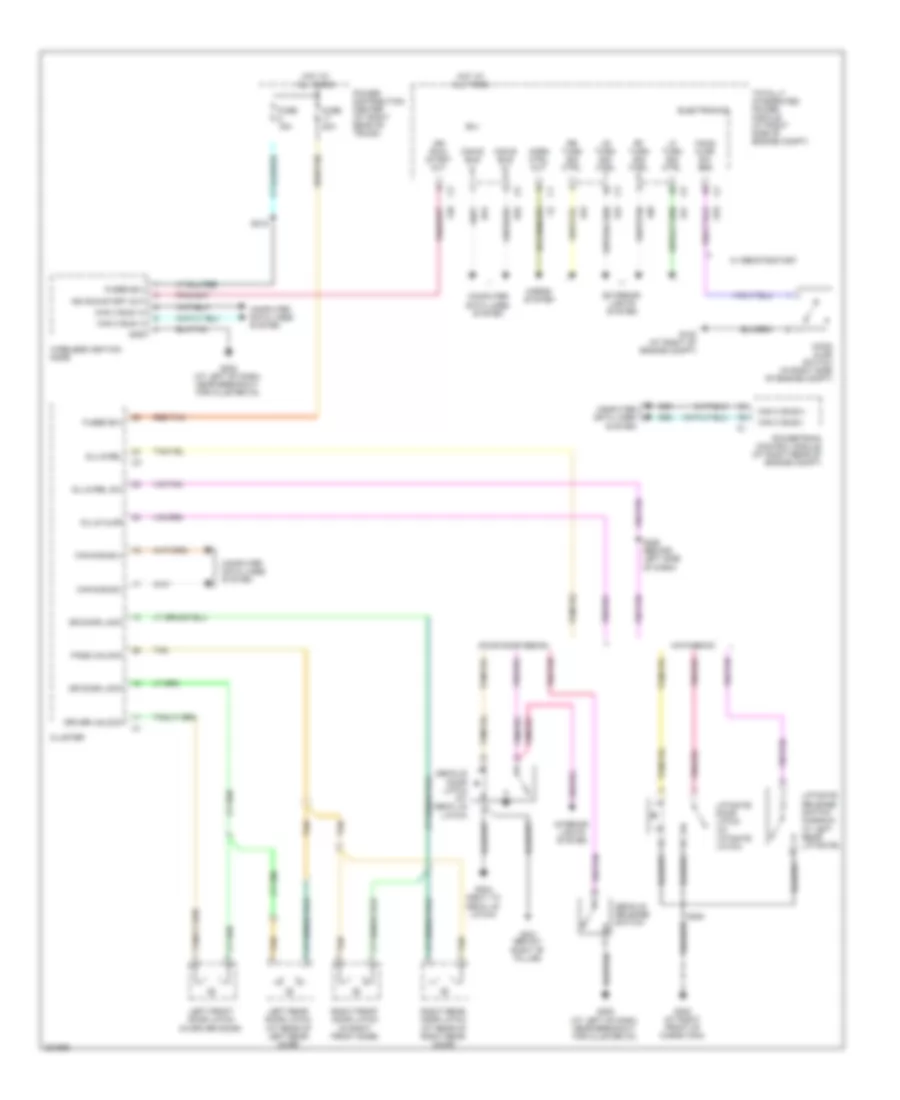 Anti-theft Wiring Diagram for Chrysler 300 Limited 2008