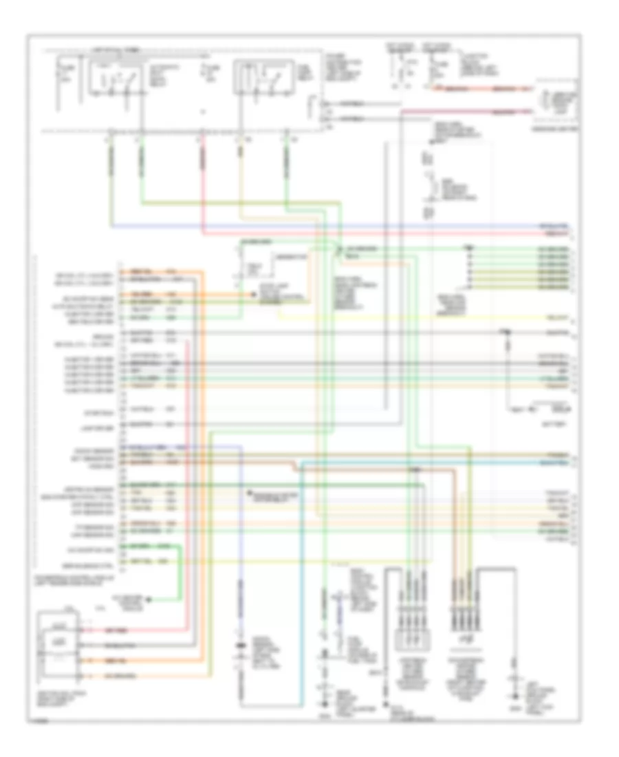 3 3L Flex Fuel Engine Performance Wiring Diagrams 1 of 3 for Chrysler Town  Country Limited 1999