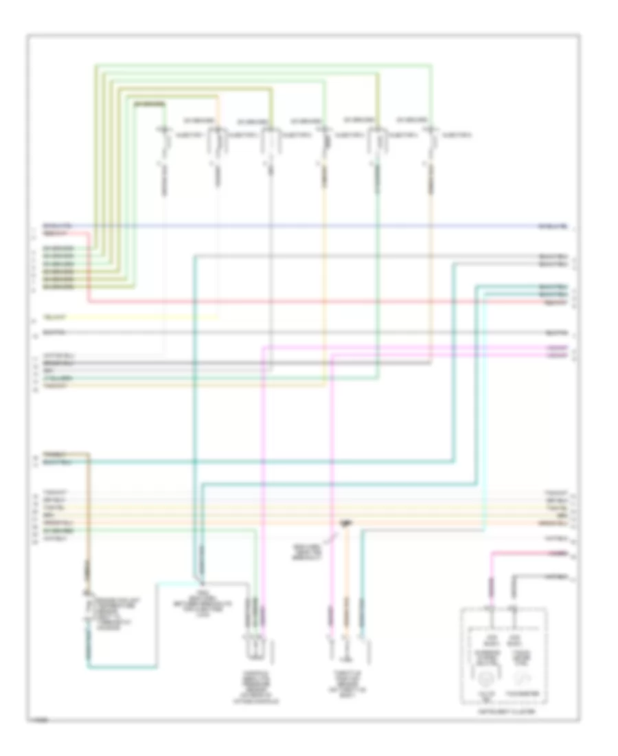 3 3L Flex Fuel Engine Performance Wiring Diagrams 2 of 3 for Chrysler Town  Country Limited 1999