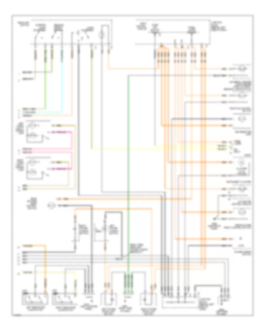 Interior Light Wiring Diagram (2 of 2) for Chrysler Town  Country Limited 1999