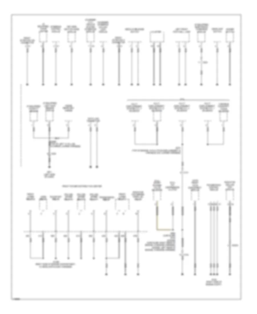 Ground Distribution Wiring Diagram (2 of 5) for Chrysler 300 2013