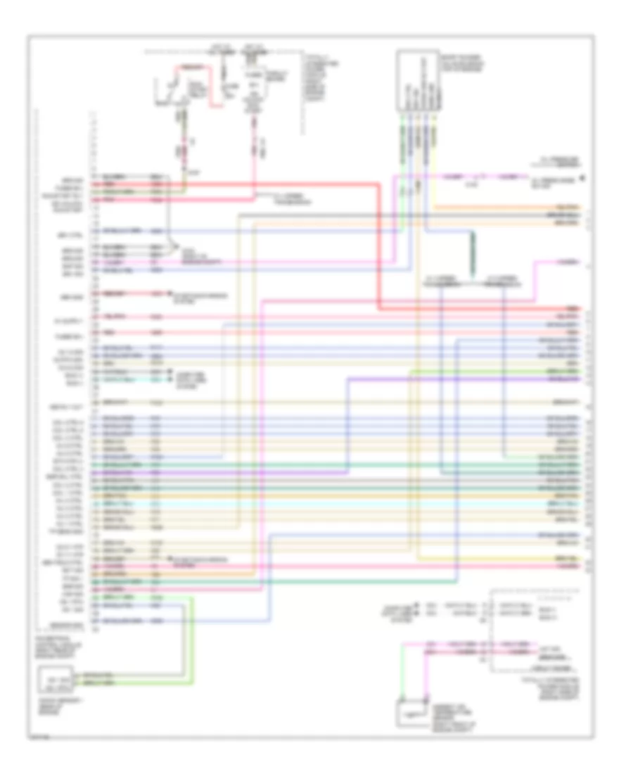 3.5L, Engine Performance Wiring Diagram (1 of 5) for Chrysler 300 C 2010