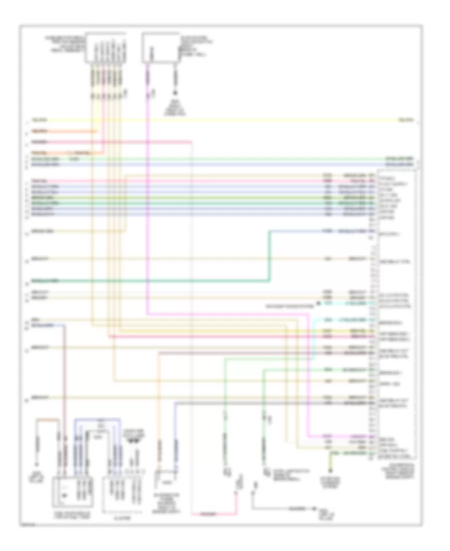 3.5L, Engine Performance Wiring Diagram (4 of 5) for Chrysler 300 C 2010