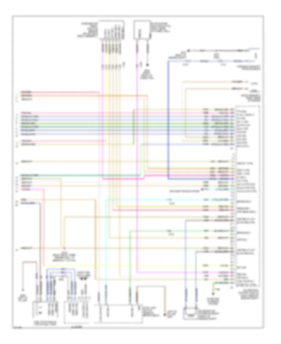 5.7L, Engine Performance Wiring Diagram (4 of 4) for Chrysler 300 C 2010