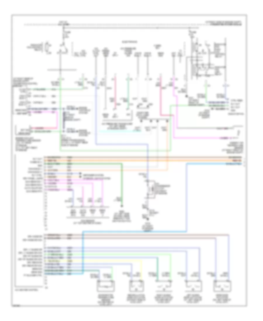 Automatic AC Wiring Diagram (1 of 2) for Chrysler 300 LX 2008