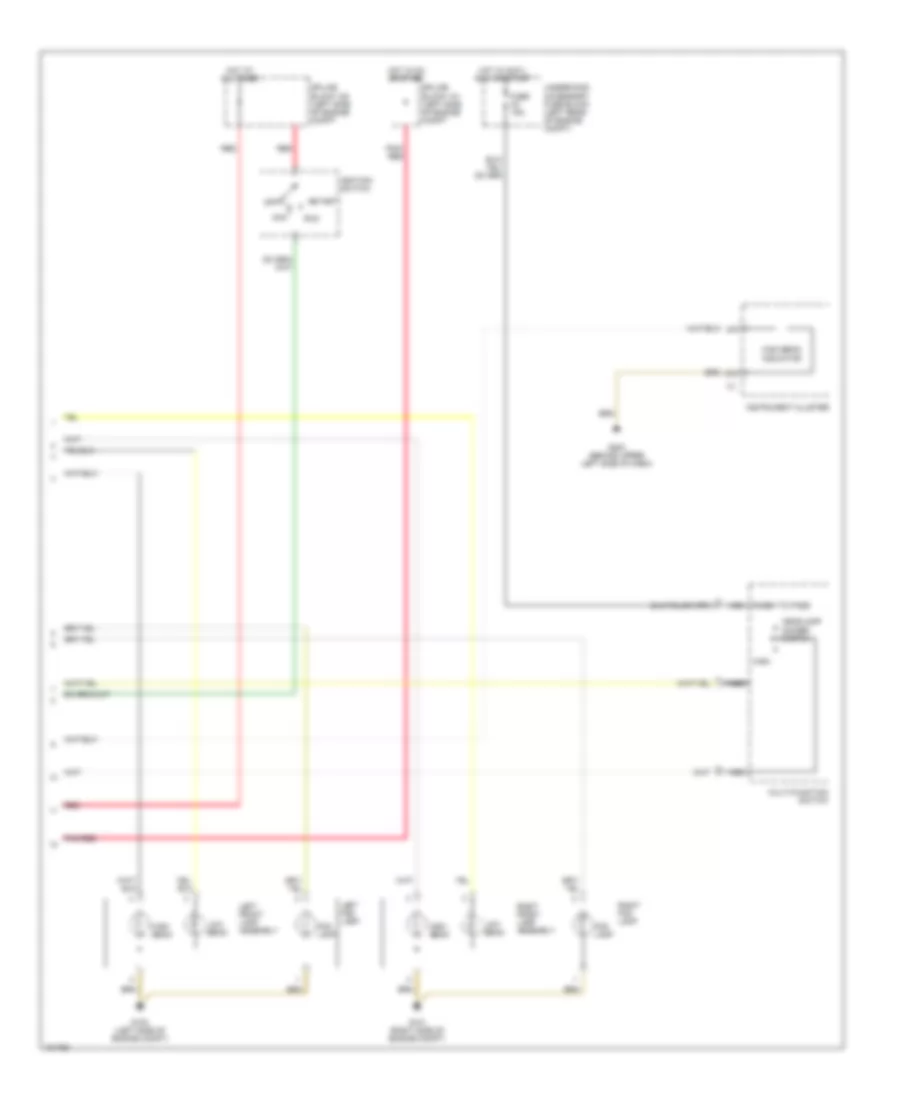 Headlights Wiring Diagram (2 of 2) for Chrysler Crossfire 2004