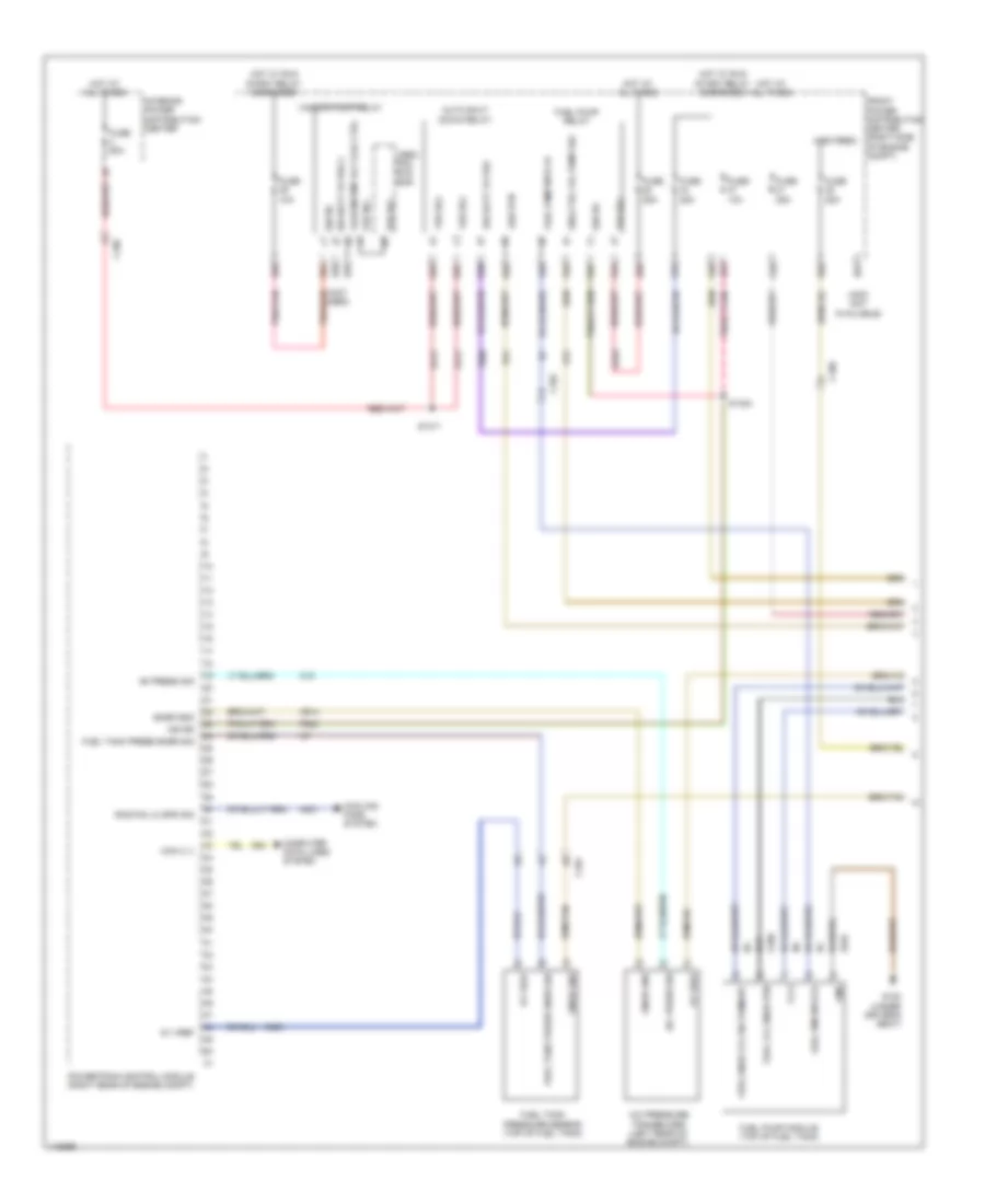 6.4L, Engine Performance Wiring Diagram (1 of 5) for Chrysler 300 C 2013