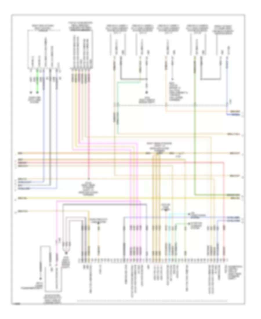 6.4L, Engine Performance Wiring Diagram (2 of 5) for Chrysler 300 C 2013
