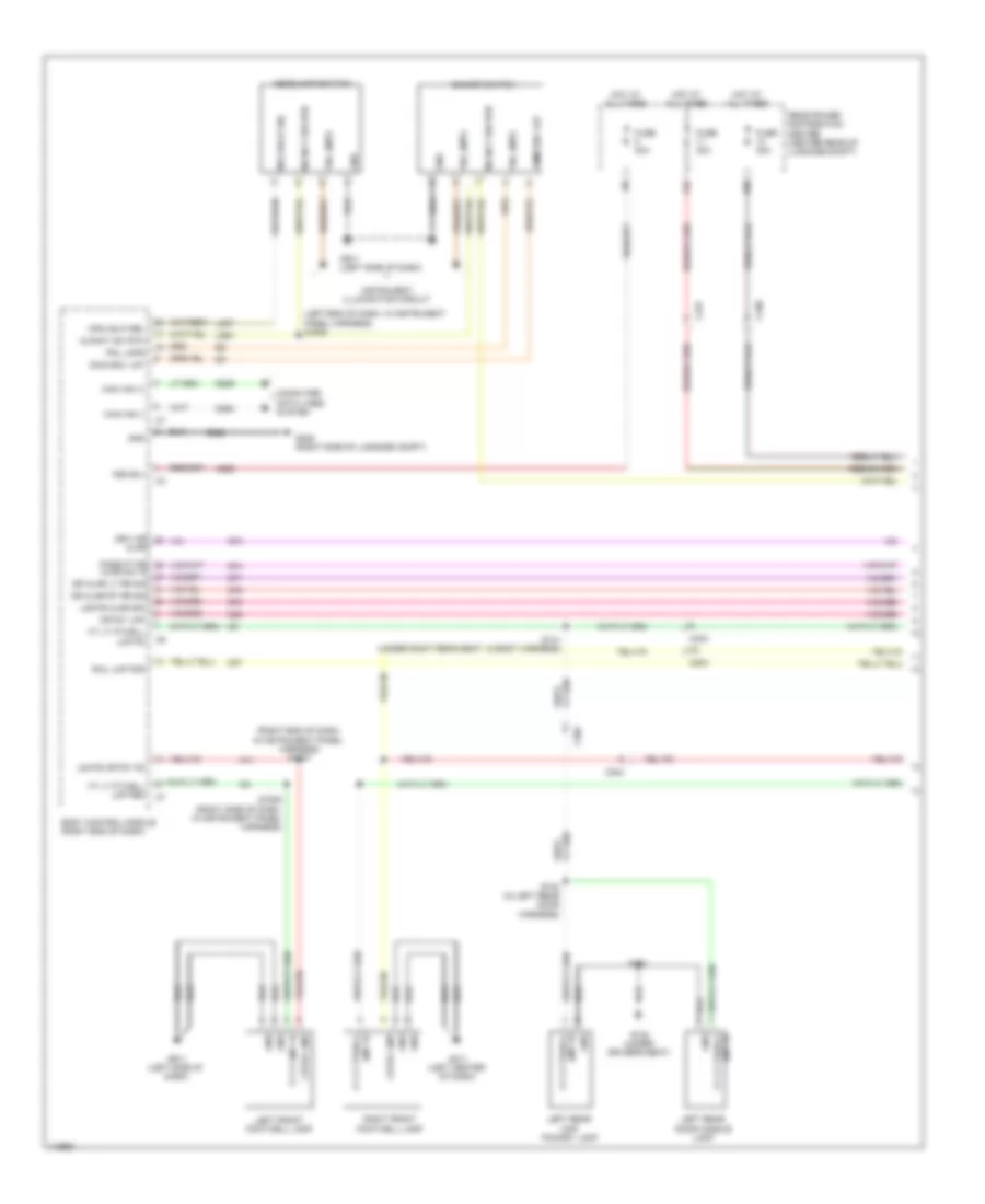 Courtesy Lamps Wiring Diagram 1 of 3 for Chrysler 300 C 2013