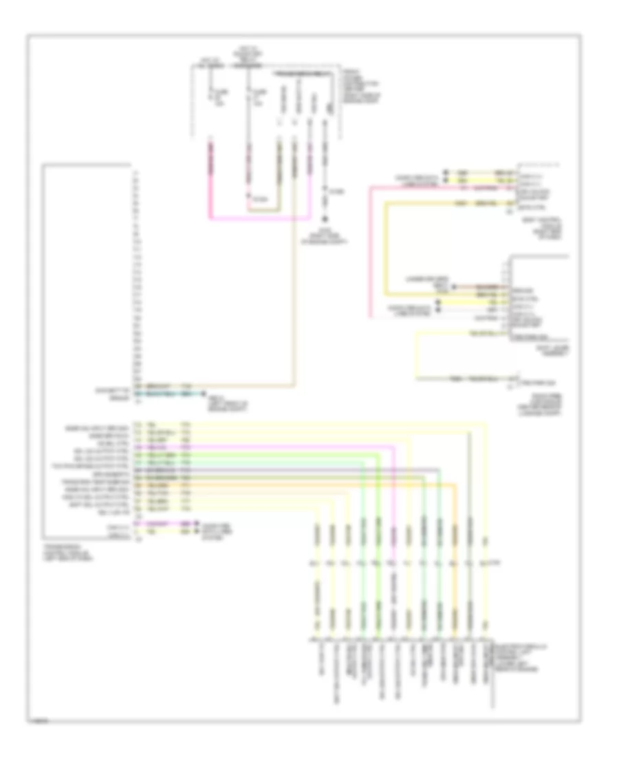 A T Wiring Diagram 5 Speed for Chrysler 300 C 2013