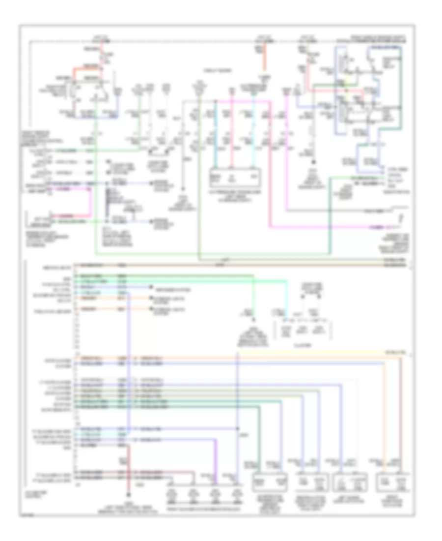 Manual A C Wiring Diagram 1 of 2 for Chrysler 300 Limited 2010