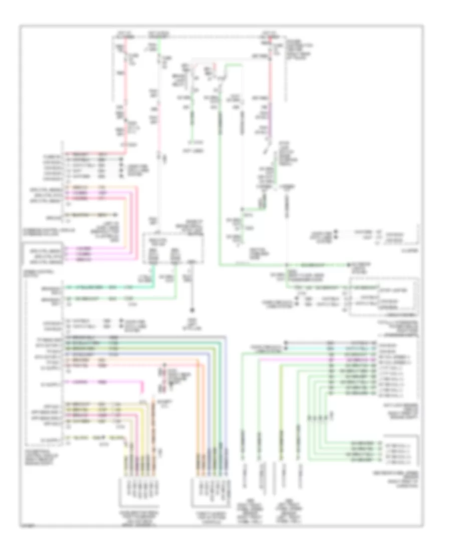 Cruise Control Wiring Diagram for Chrysler 300 Limited 2010