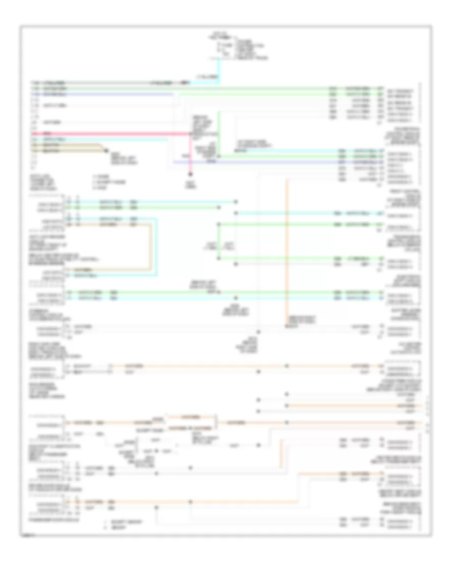 Computer Data Lines Wiring Diagram 1 of 2 for Chrysler 300 2006
