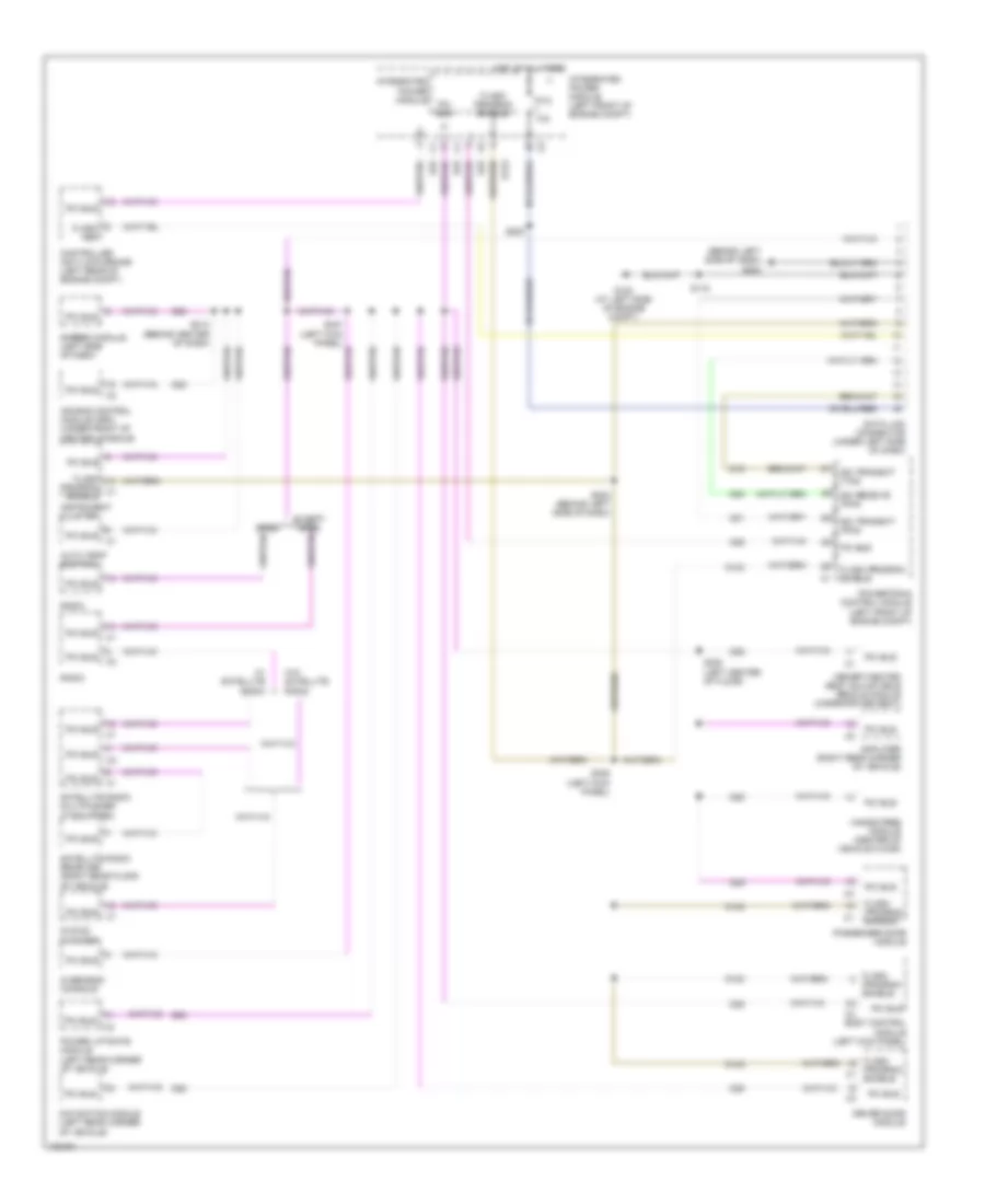 Computer Data Lines Wiring Diagram for Chrysler Pacifica 2004