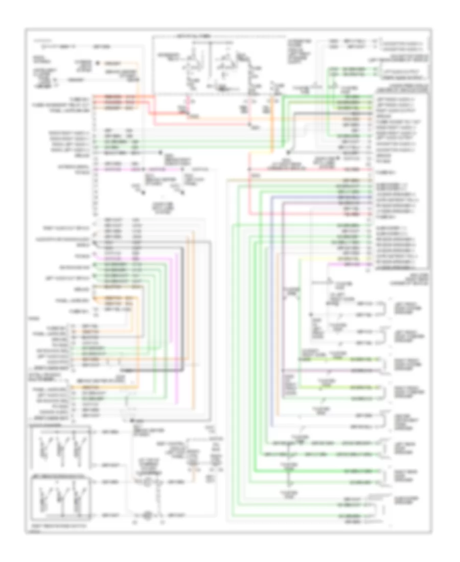 Radio Wiring Diagram for Chrysler Pacifica 2004