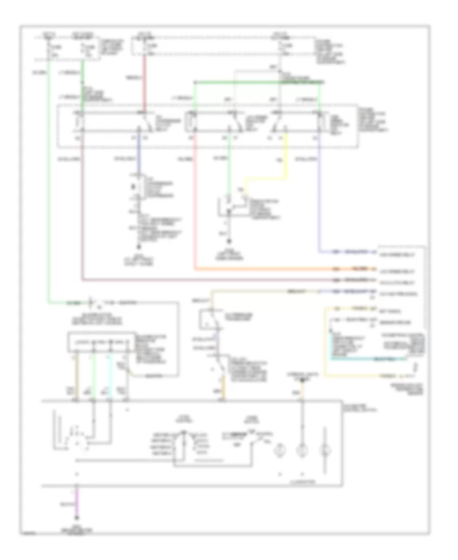 2 4L Manual A C Wiring Diagram for Chrysler PT Cruiser 2004