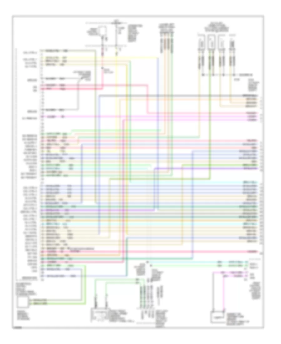 5 7L Engine Performance Wiring Diagram Late Production 1 of 4 for Chrysler 300 C 2006
