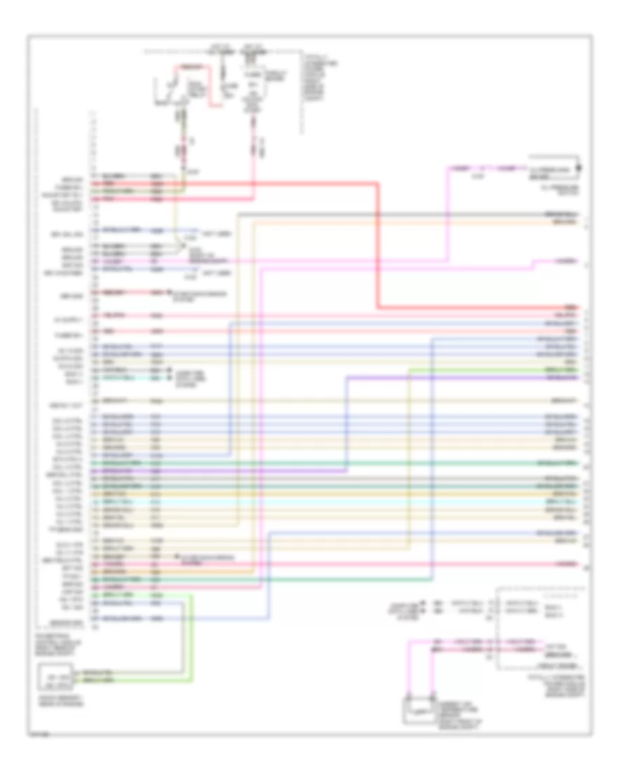 2 7L Engine Performance Wiring Diagram 1 of 5 for Chrysler 300 SRT 8 2010