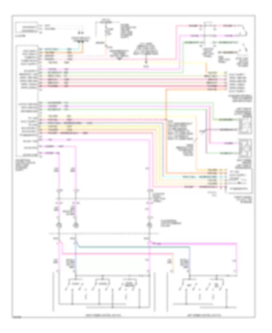 Cruise Control Wiring Diagram for Chrysler Aspen Limited 2008