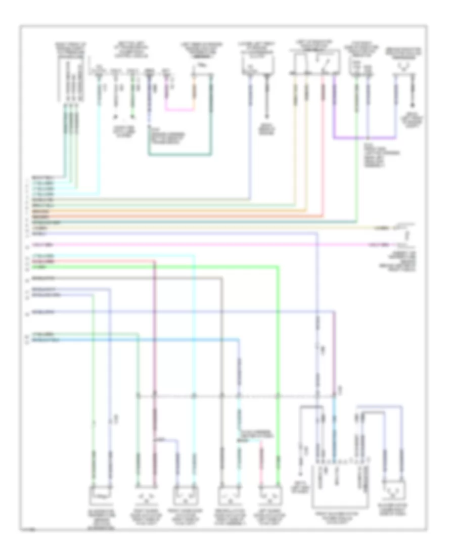 Automatic A C Wiring Diagram 2 of 2 for Chrysler Town  Country Limited 2013