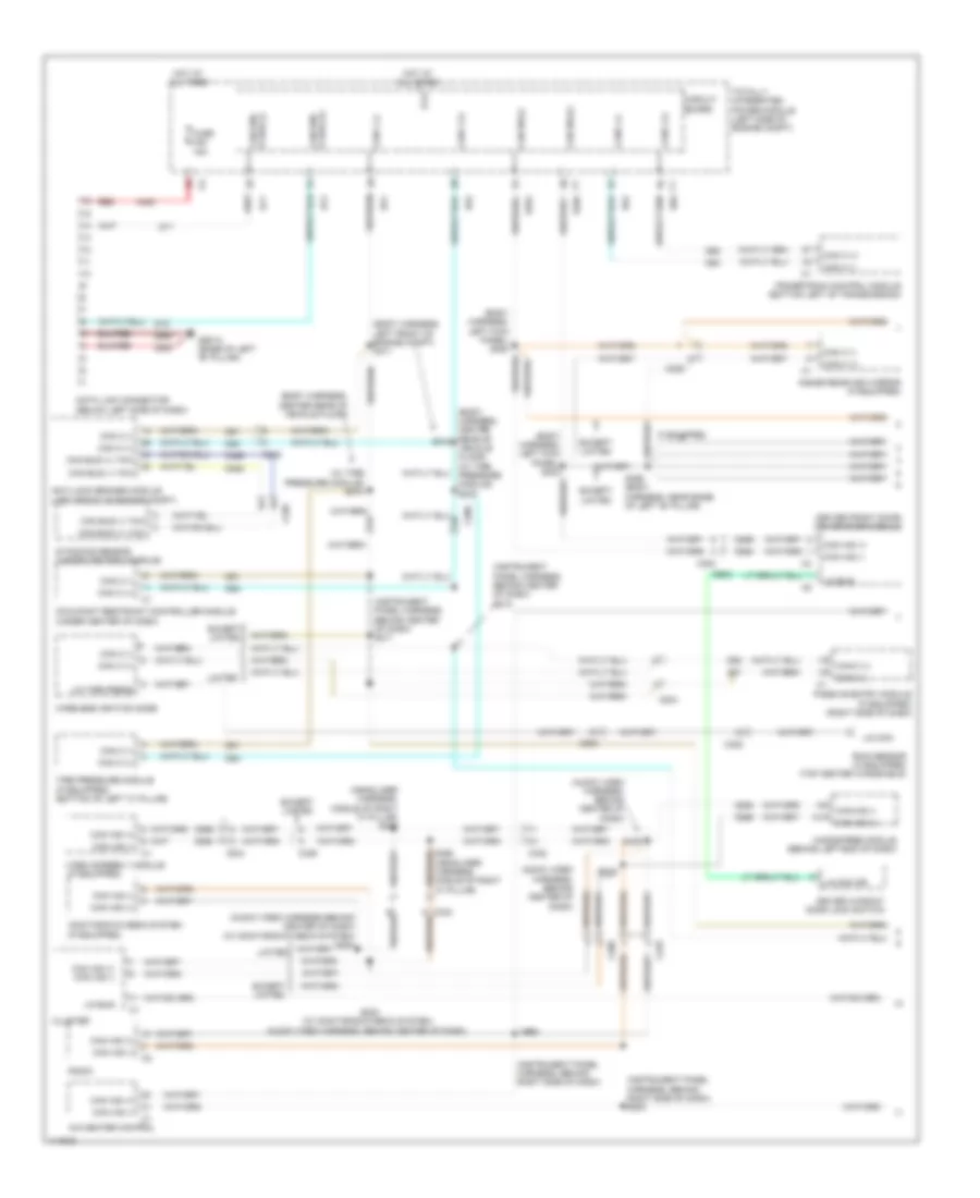 Computer Data Lines Wiring Diagram 1 of 2 for Chrysler Town  Country Limited 2013