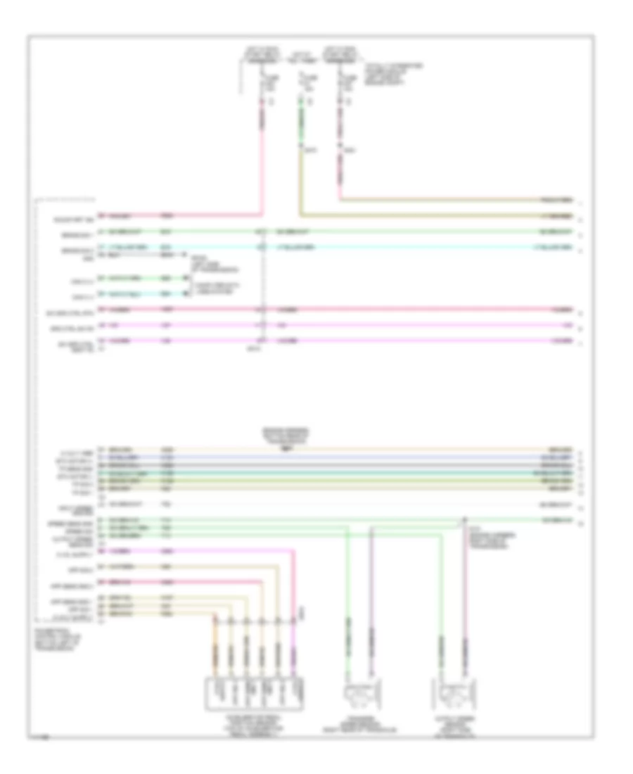 Cruise Control Wiring Diagram 1 of 2 for Chrysler Town  Country Limited 2013