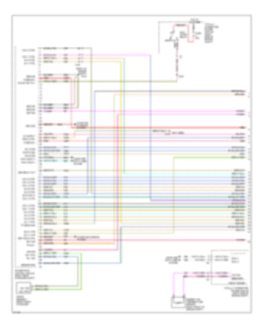 6 1L Engine Performance Wiring Diagram 1 of 4 for Chrysler 300 Touring 2010