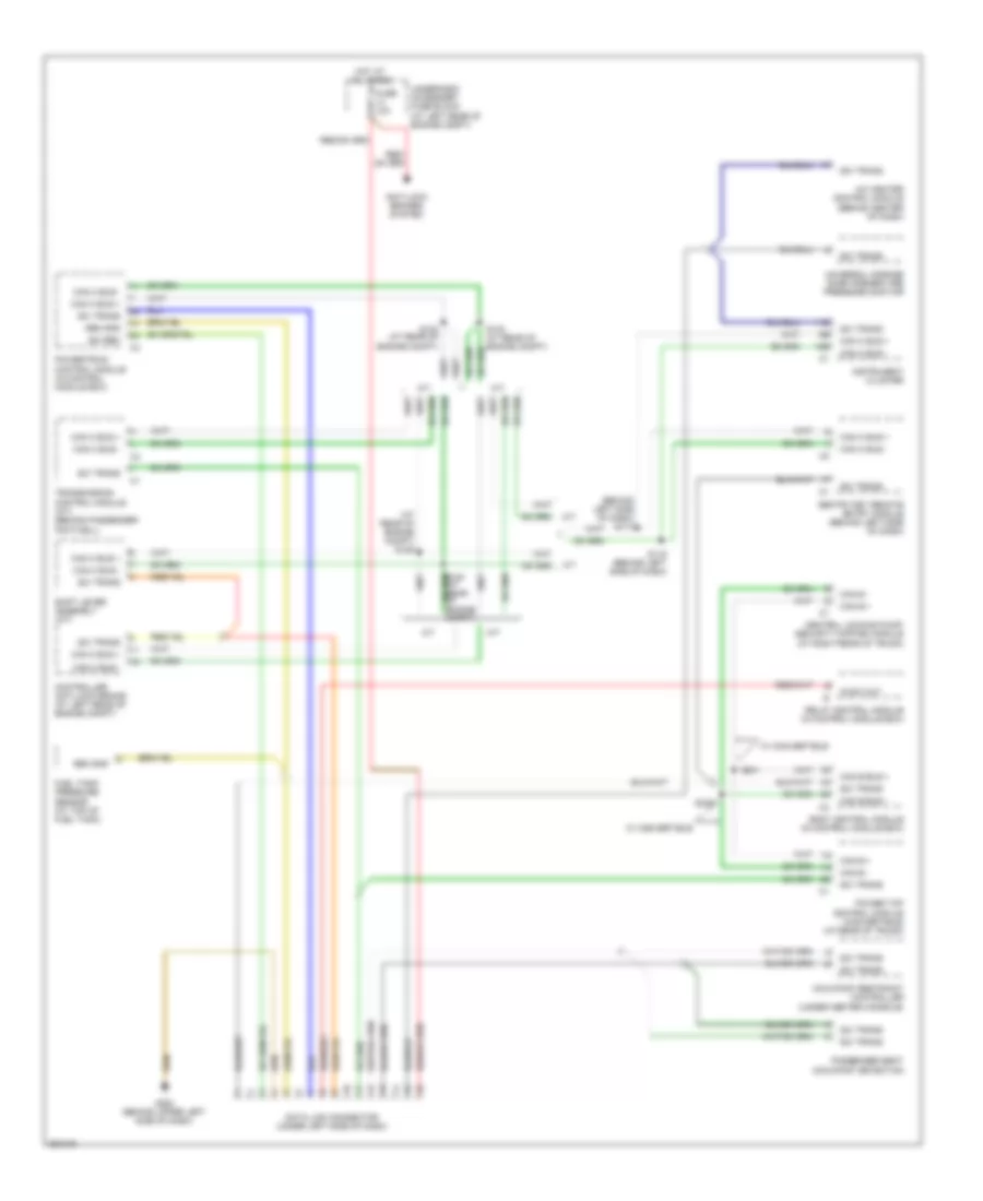 Computer Data Lines Wiring Diagram for Chrysler Crossfire Limited 2008