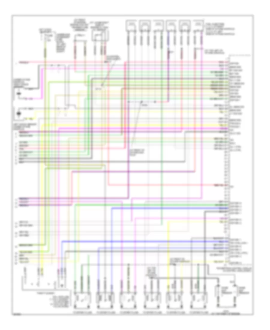 3.2L, Engine Performance Wiring Diagram (3 of 3) for Chrysler Crossfire Limited 2008