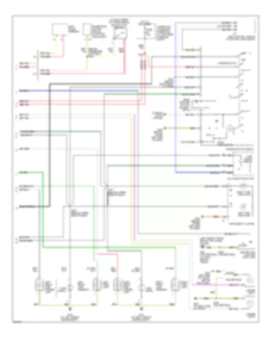 Exterior Lamps Wiring Diagram (3 of 3) for Chrysler Crossfire Limited 2008