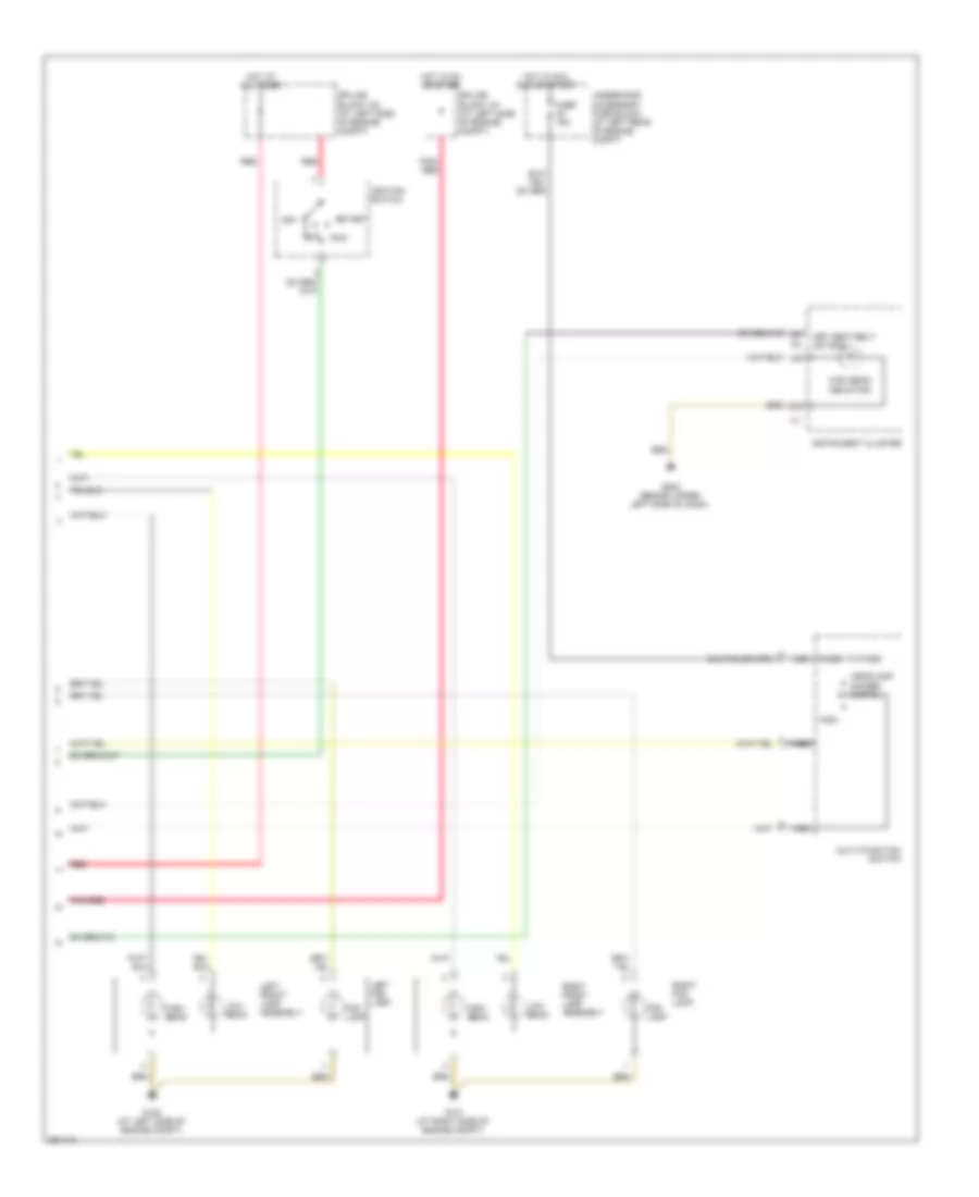 Headlights Wiring Diagram (2 of 2) for Chrysler Crossfire Limited 2008