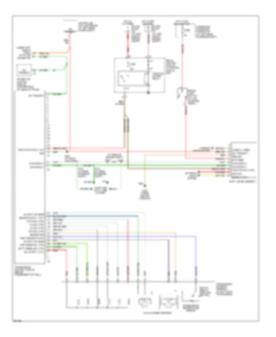 AT Wiring Diagram for Chrysler Crossfire Limited 2008