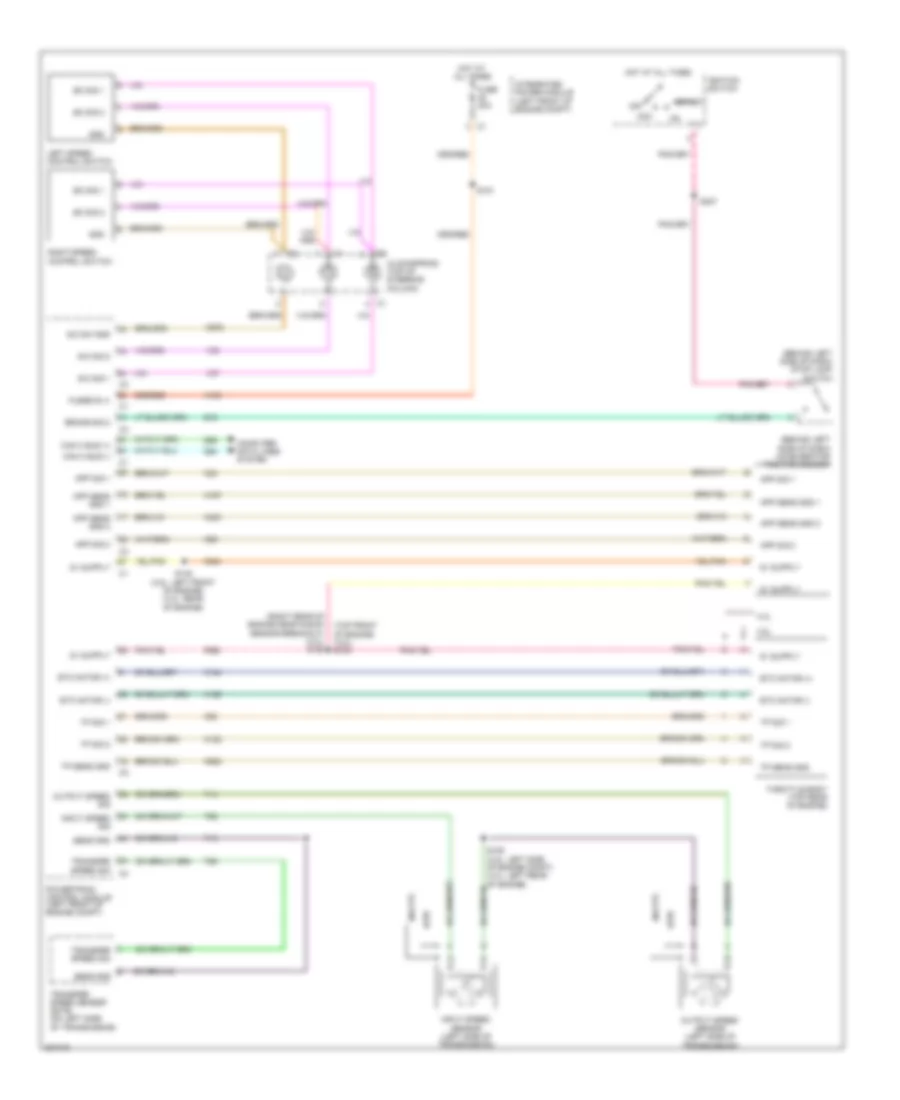 Cruise Control Wiring Diagram for Chrysler Pacifica Limited 2008